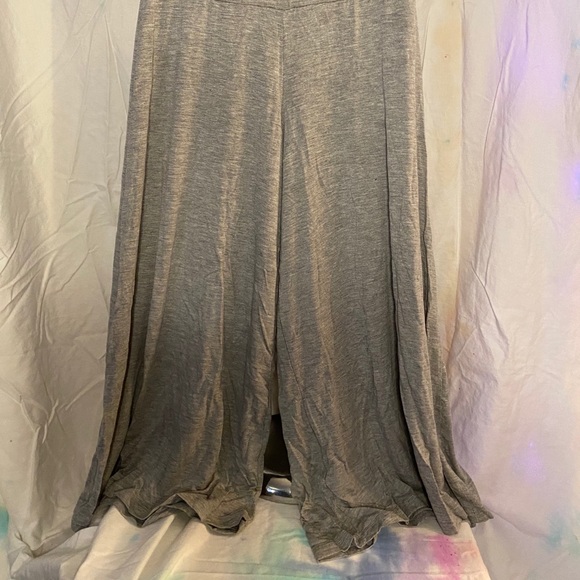 Pastels Pants & Jumpsuits Wide Banded Gaucho Pants Poshmark